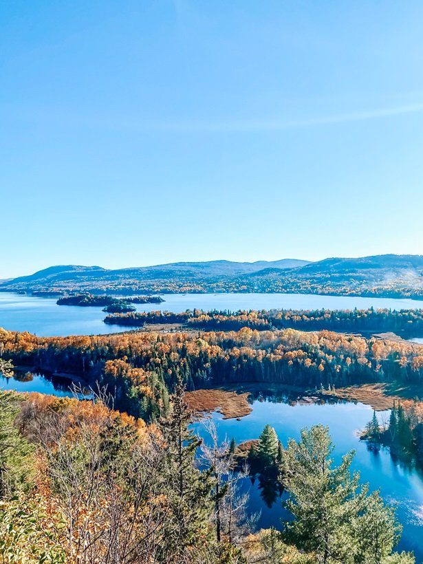 Mont Sourire - fall colors in quebec