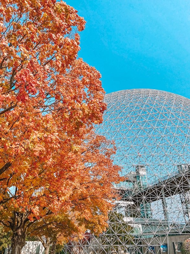 Parc jean drapeau montreal - fall colors in quebec - pack and jet