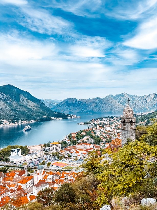 Kotor Fortress - montenegro itinerary - travel guide blog