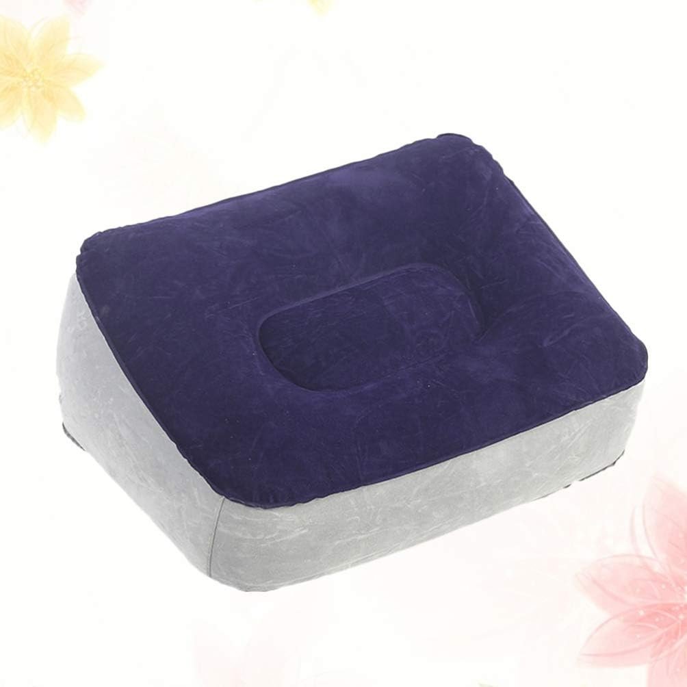 inflatable foot pillow - travel essentials