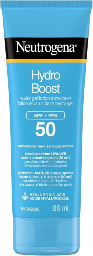 Neutrogena sunscreen - travel essentials - beach vacation packing items