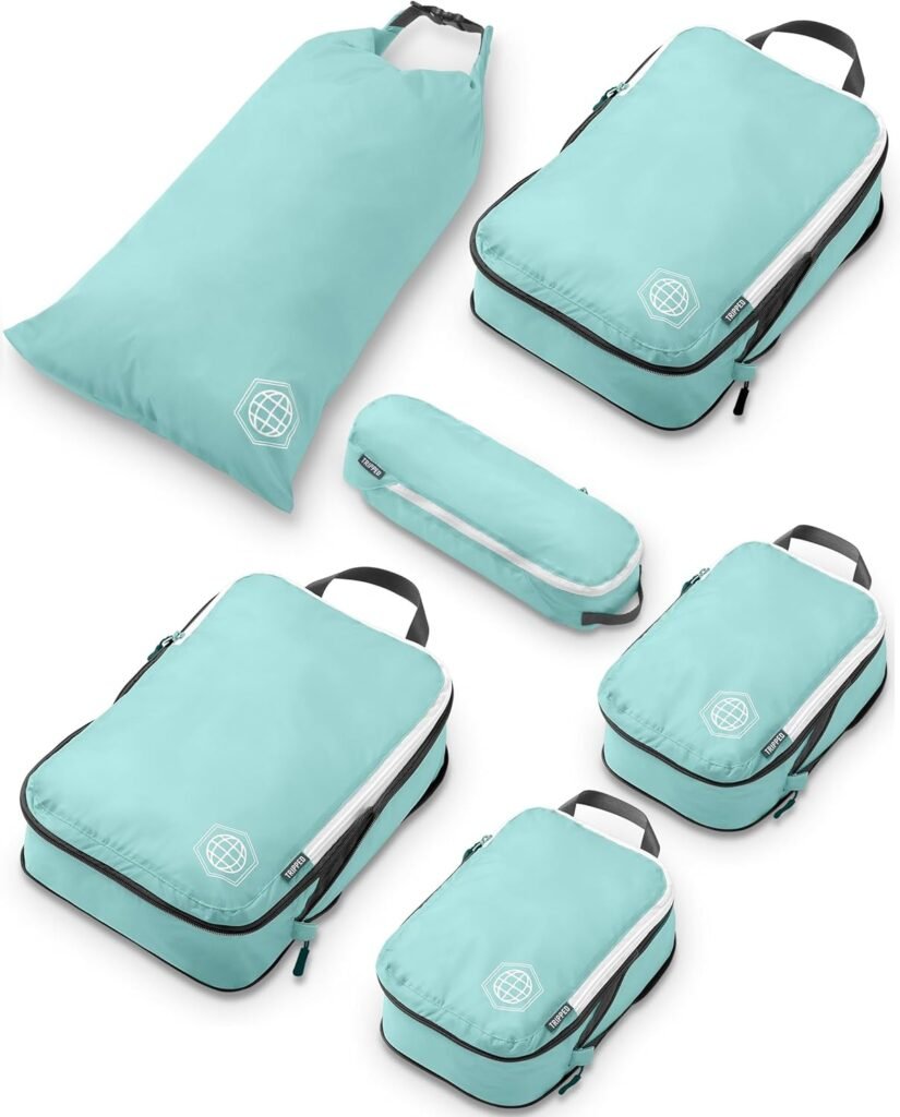 Amazon travel essentials - compression packing cubes for travel