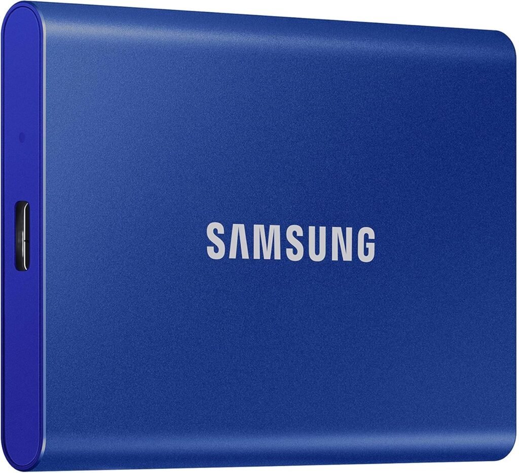 portable SSD - external drive - travel photography - essential packing list from amazon