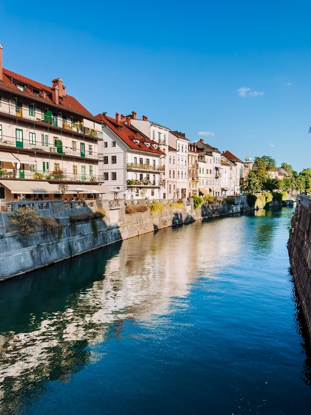 Ljubliana river - slovenia - travel itinerary