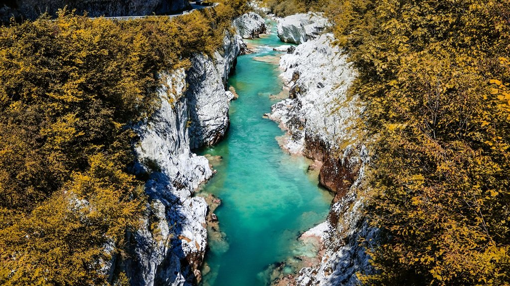 Soca river slovenia